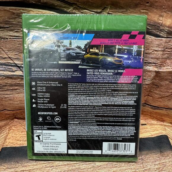 Need for Speed Heat Xbox One: High-Stakes Street Racing Action Microsoft Sealed - Picture 2 of 6